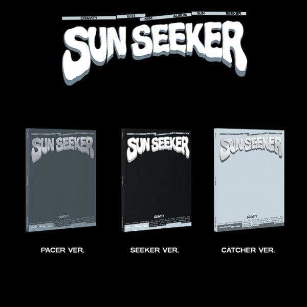 CRAVITY 6th Mini Album - SUN SEEKER (PACER VER. / SEEKER VER./ CATCHER VER)(RANDOM)