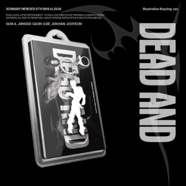 Xdinary Heroes - DEAD AND (Illustration Keyring Ver.) (Random)