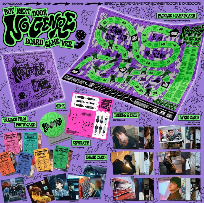 BOYNEXTDOOR 4th No Genre (Board Game Ver.)