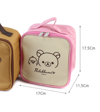 Rilakkuma Stainless Steel Happy 3-Tier Lunch Box