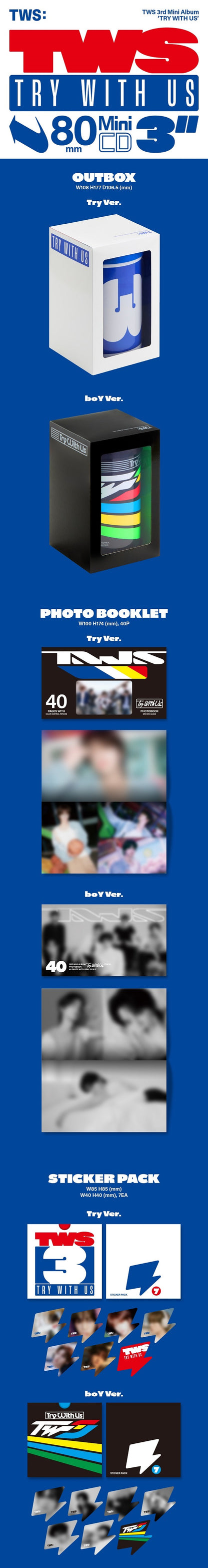 TWS- 3rd Mini Album - [﻿TRY WITH US]