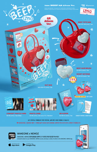 IZNA - [BEEP] Single Album LIMITED Edition QR ALBUM Version