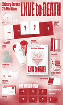 XDINARY HEROES - [LXVE TO DEATH] 7th Mini Album PHOTOBOOK (RANDOM Version)