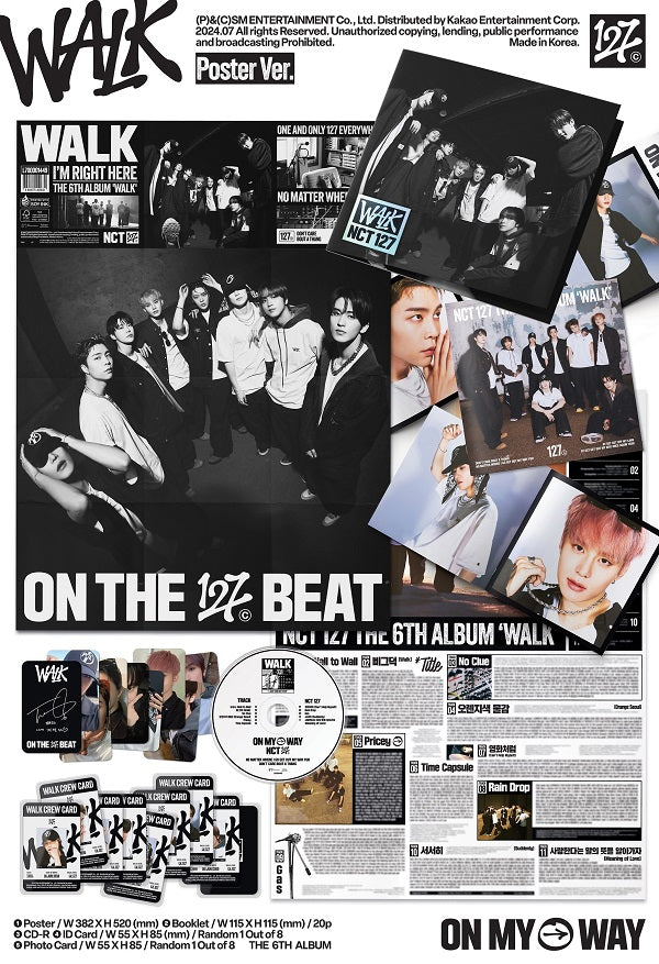 NCT 127 - 6th WALK (Poster Ver.)