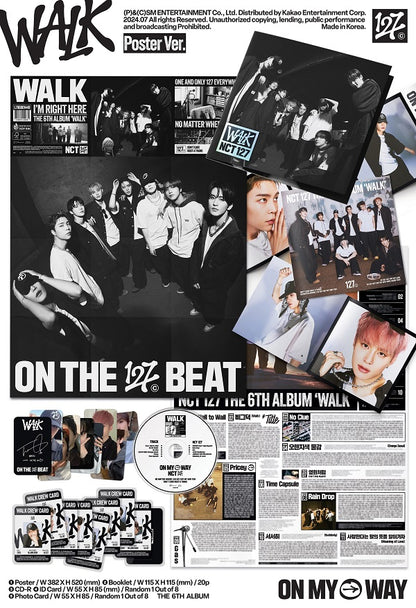NCT 127 - 6th WALK (Poster Ver.)