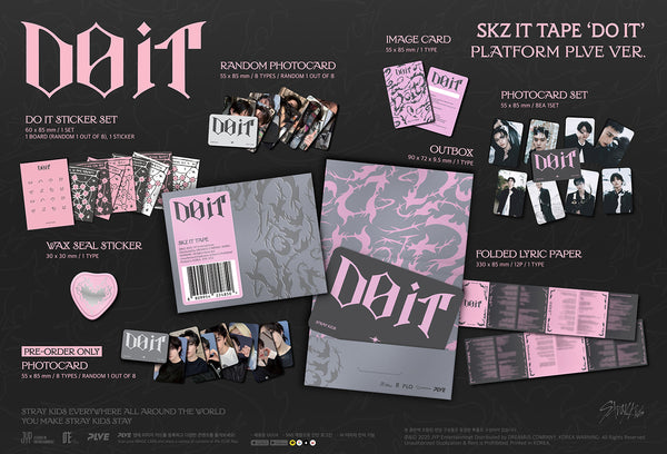 STRAY KIDS - [DO IT] SKZ IT TAPE PLATFORM PLVE Version