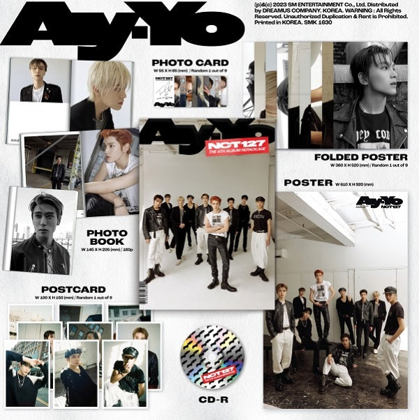 NCT 127 -4th Ay-Yo (B Ver.)