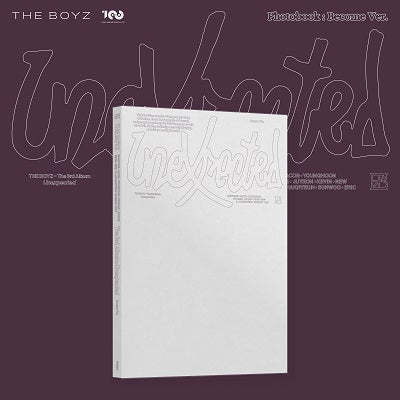 THE BOYZ (더보이즈) 3rd Album - [Unexpected] (Photobook : Become Ver.)
