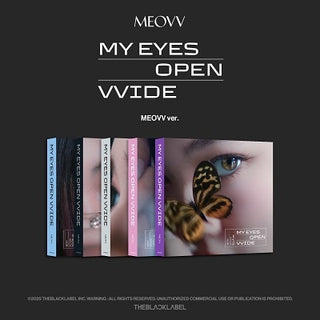(MEOVV) 1st EP ALBUM - MY EYES OPEN VVIDE (MEOVV ver.) (RANDOM)