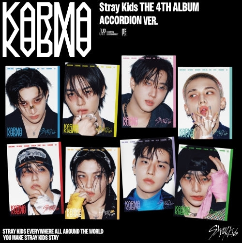 (Stray Kids) 4th - ﻿KARMA ﻿﻿(ACCORDION VER.) (RANDOM)