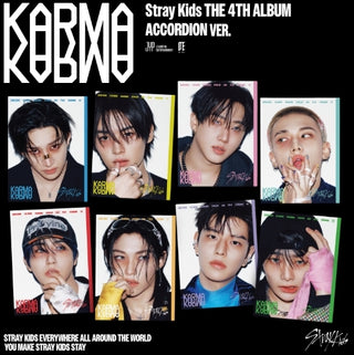 (Stray Kids) 4th - ﻿KARMA ﻿﻿(ACCORDION VER.) (RANDOM)
