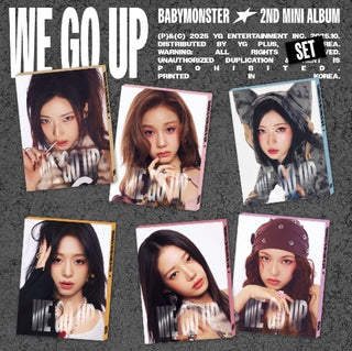 (BABYMONSTER) ﻿2nd Mini Album - ﻿WE GO UP (PATTERN Ver.) (RANDOM)