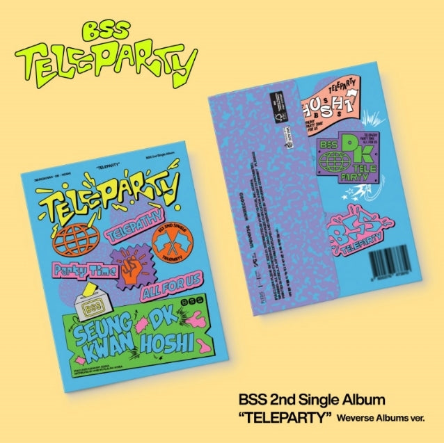 BSS 부석순 (SEVENTEEN) 2nd Single Album - TELEPARTY (Weverse Albums ver.)