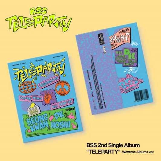 BSS 부석순 (SEVENTEEN) 2nd Single Album - TELEPARTY (Weverse Albums ver.)