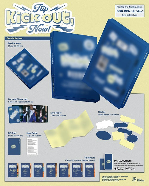 KickFlip (킥플립) 2nd Mini Album - [KICK OUT, FLIP NOW!] (Platform ver)