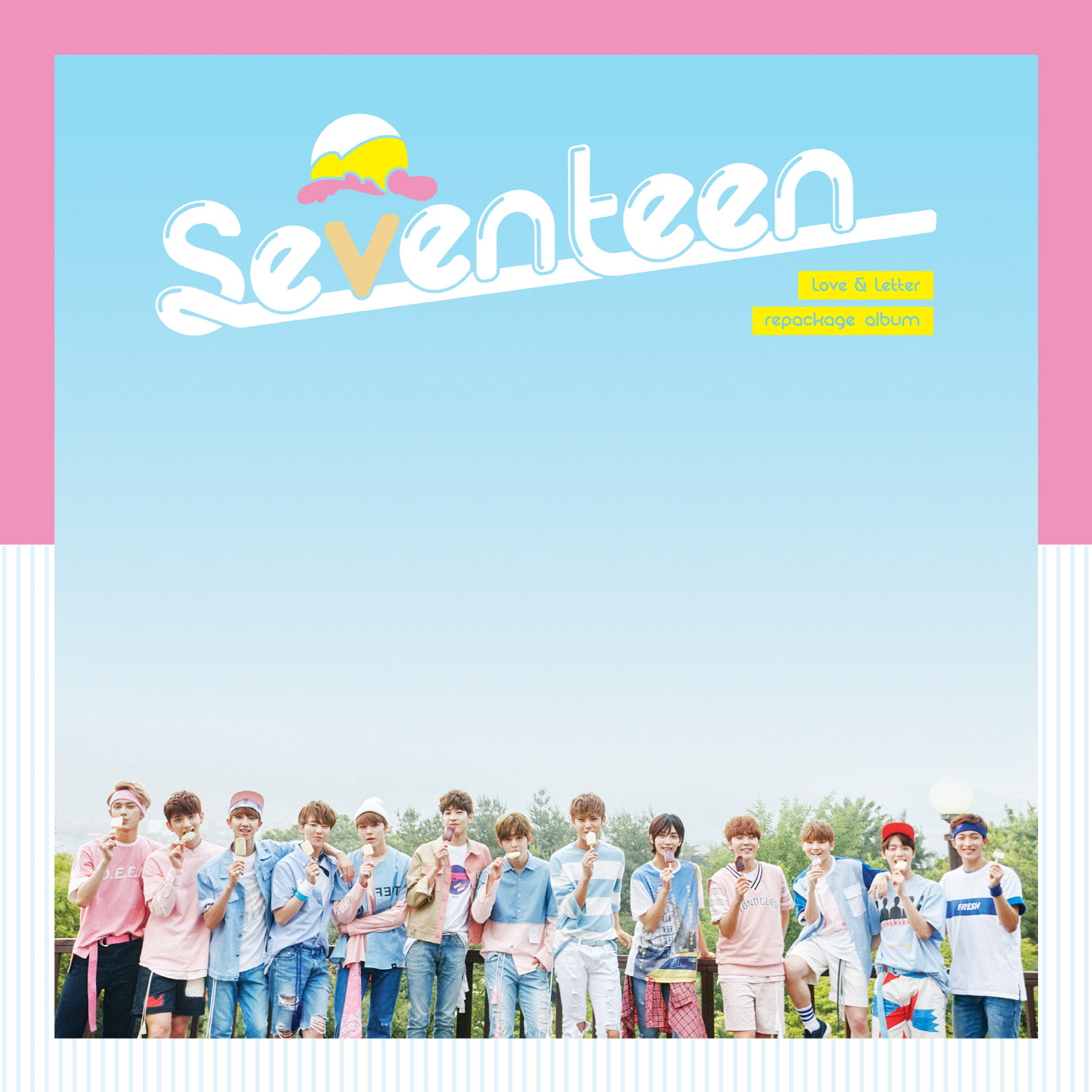 SEVENTEEN (세븐틴) 1집 리패키지 - LOVE &LETTER Repackage Album