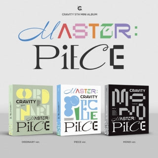 CRAVITY  5th Mini Album - Master:Piece (ORDINARY ver. / PIECE ver. / MONO ver.)(RANDOM)