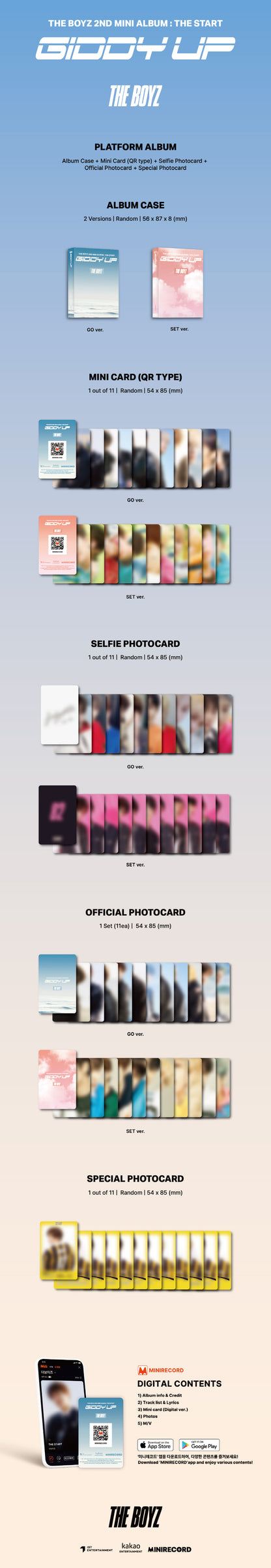 (THE BOYZ) 2nd MINI ALBUM THE START Platform Ver. (GO Ver.)