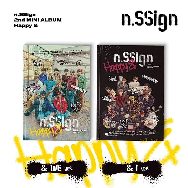n.SSign (엔싸인) 2nd MINI ALBUM - Happy &(RANDOM)