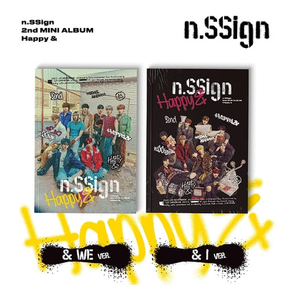 n.SSign (엔싸인) 2nd MINI ALBUM - Happy &(RANDOM)