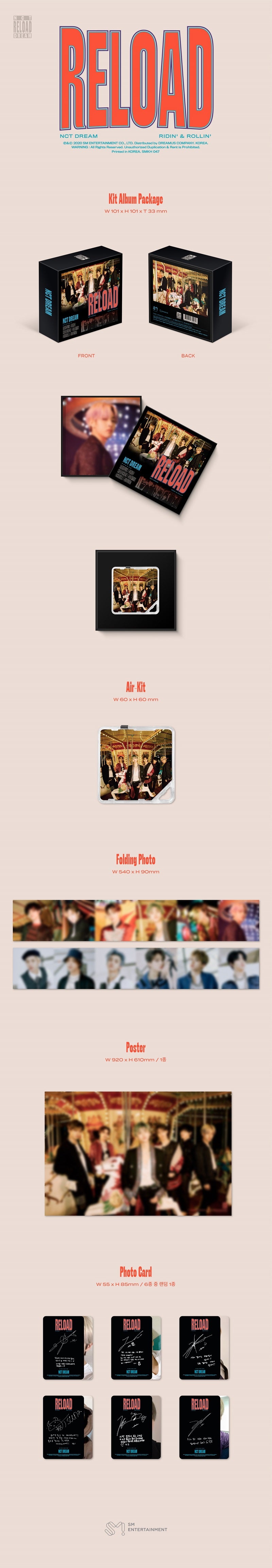 NCT DREAM - Reload (Kit Ver.)