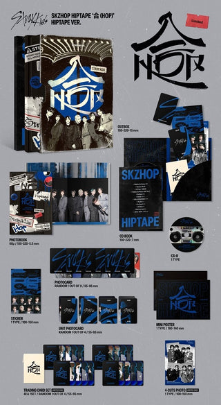 Stray Kids (스트레이키즈) - [SKZHOP HIPTAPE ‘合 (HOP)’] (﻿HIPTAPE VER.) (Limited Edition)
