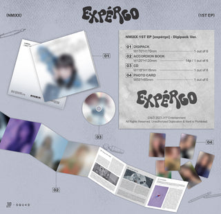 (NMIXX) 1st Mini Album - expérgo (Digipack Ver.)(RANDOM)