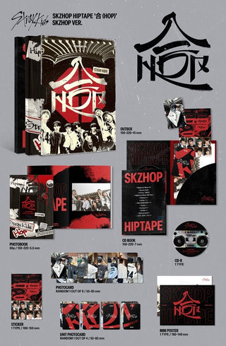 Stray Kids (스트레이키즈) - [SKZHOP HIPTAPE ‘合 (HOP)’] (SKZHOP VER.)