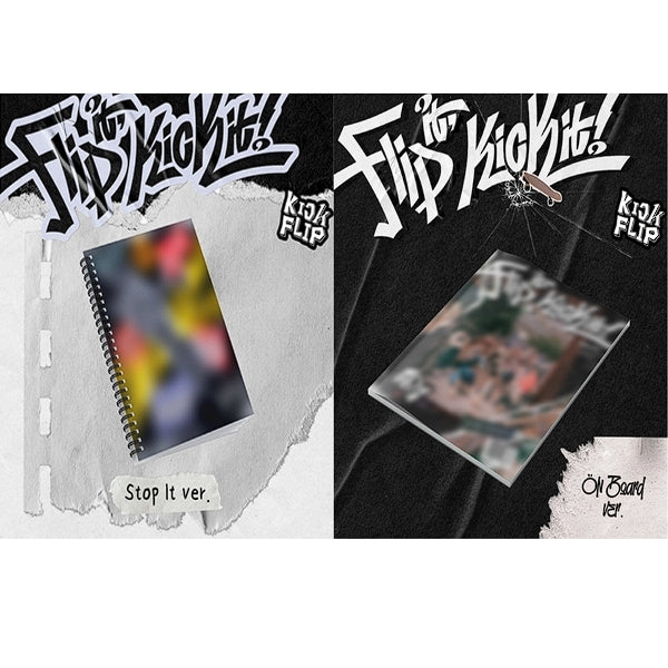 KickFlip (킥플립) 1st Mini Album - [Flip it, Kick it!] (On Board ver. / Stop it ver.) (Random)