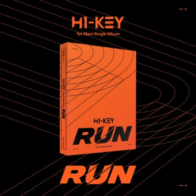 (H1-KEY) 1st Maxi Single Album - RUN