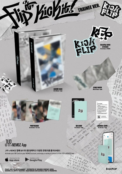 KickFlip (킥플립) 1st Mini Album - [Flip it, Kick it!] (Trainee ver.) (Nemo ver)