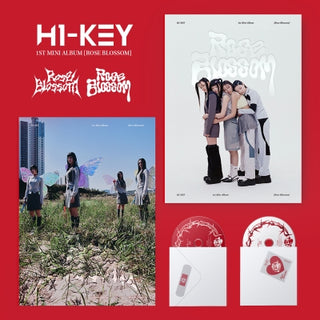 (H1-KEY) 1st Mini Album - Rose Blossom(RANDOM)