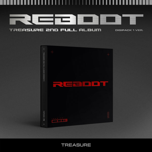 (TREASURE) 2ND FULL ALBUM - REBOOT(﻿DIGIPACK VER.)(RANDOM)