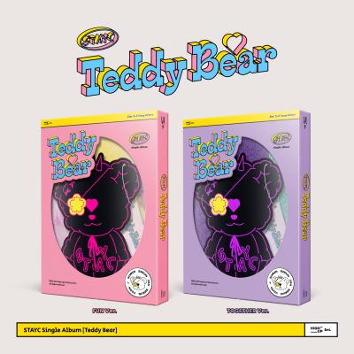 STAYC  4th Single Album - Teddy Bear (FUN Ver. / TOGETHER Ver.)(RANDOM)