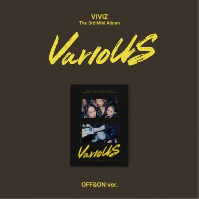 (VIVIZ) 3rd Mini Album - VarioUS(Photobook) [OFF&ON ver.], [SIDE-A ver.], [CLAZZY ver.](RANDOM)