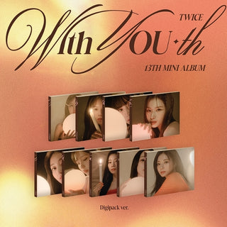 (TWICE) 13th Mini Album - With YOU-th ((Digipack Ver.)(RANDOM)