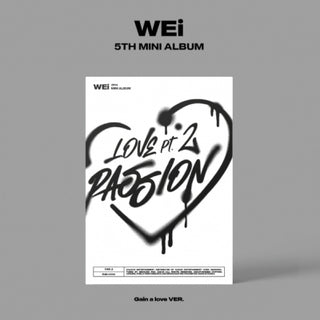 (WEi) 5th Mini Album - Love Pt.2 : Passion (Gain a love VER.)