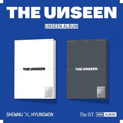 (SHOWNU X HYUNGWON) 1st Mini Album - THE UNSEEN UNSEEN ALBUM (UNSEEN ver. / SEEN ver.)(RANDOM))