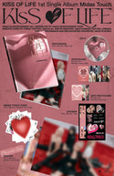 (KISS OF LIFE) 1st Single Album - Midas Touch(Photobook Ver.)