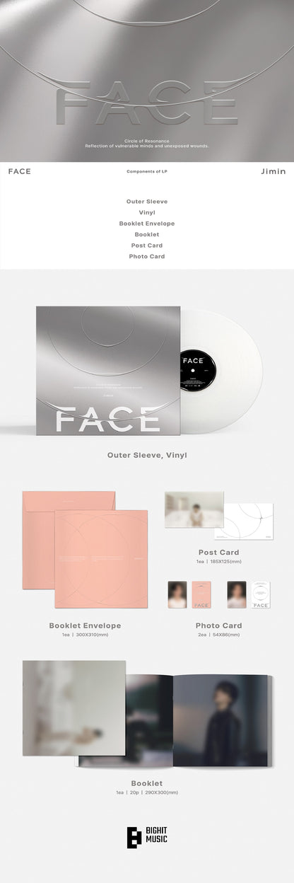 JIMIN (BTS, 방탄소년단 지민) - [FACE] (LP)