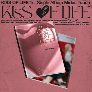 (KISS OF LIFE) 1st Single Album - Midas Touch(Photobook Ver.)