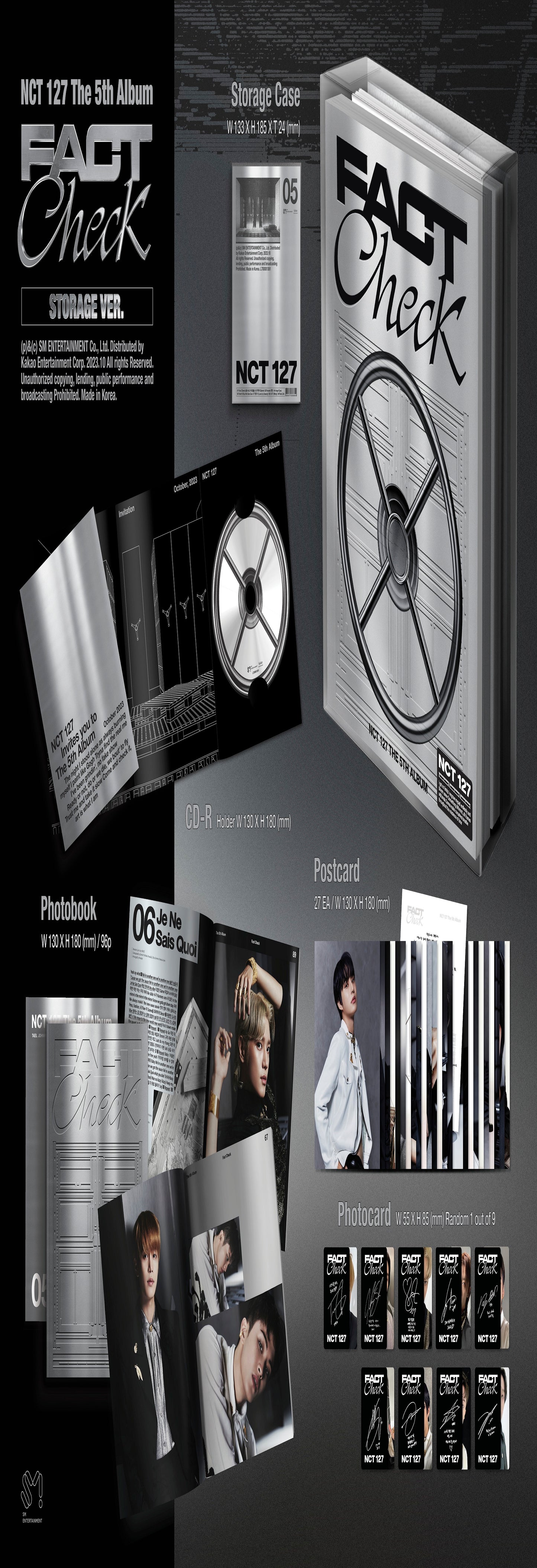 NCT 127 - 5th Fact Check (Storage Ver.)