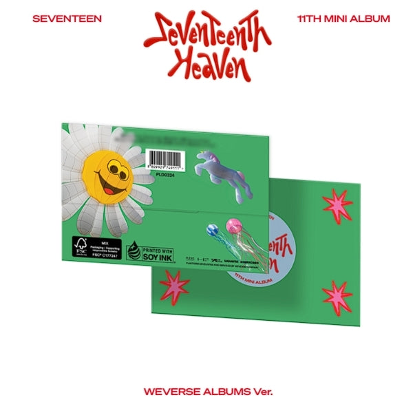 (SEVENTEEN) 11th Mini Album - ﻿SEVENTEENTH HEAVEN (﻿Weverse Albums ver.)