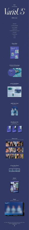 (VIVIZ) 3rd Mini Album - VarioUS(Photobook) [OFF&ON ver.], [SIDE-A ver.], [CLAZZY ver.](RANDOM)