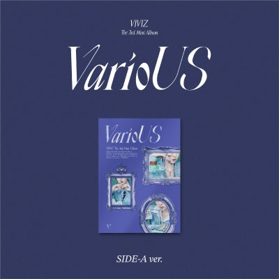 (VIVIZ) 3rd Mini Album - VarioUS(Photobook) [OFF&ON ver.], [SIDE-A ver.], [CLAZZY ver.](RANDOM)