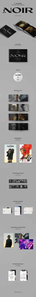 (UKNOW) 2nd Mini Album - NOIR (Crank Up Ver.)