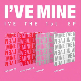 (IVE) 1st MINI Album - I'VE MINE(EITHER WAY ver. / OFF THE RECORD ver. / BADDIE ver. / LOVED IVE ver.)(RANDOM)