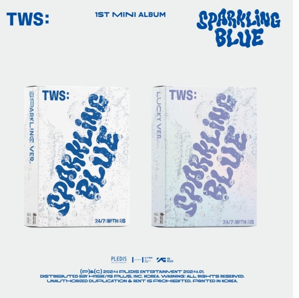 TWS- 1st Mini Album - Sparkling Blue(RANDOM)