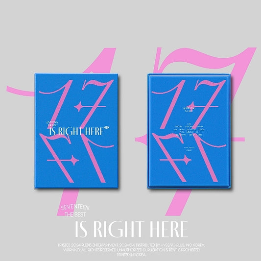 (SEVENTEEN) BEST ALBUM - 17 IS RIGHT HERE (DEAR Ver.)