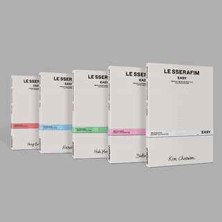 (LE SSERAFIM) ﻿3rd Mini Album - EASY (COMPACT ver.)(RANDOM)